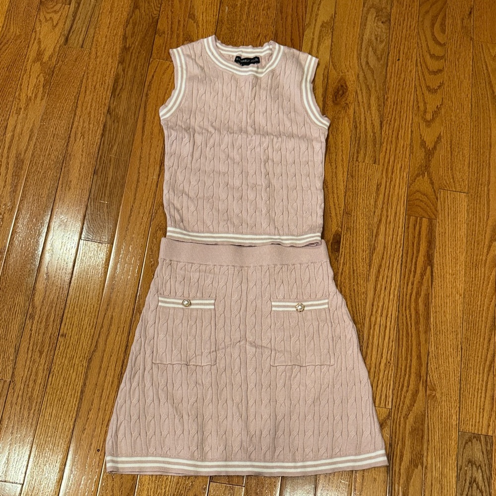 Sincerely Jules Blush Knit Mini Dress